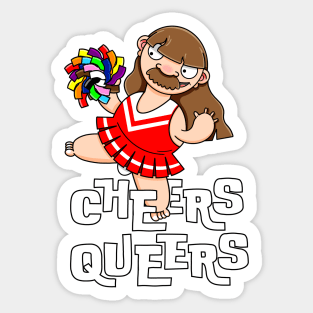 Cheers Queers Sticker